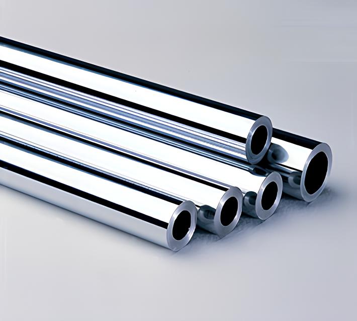 Шток полый хромированный 12х8 мм chrome plated tubesm - Шток полый хромированный 70х55 мм